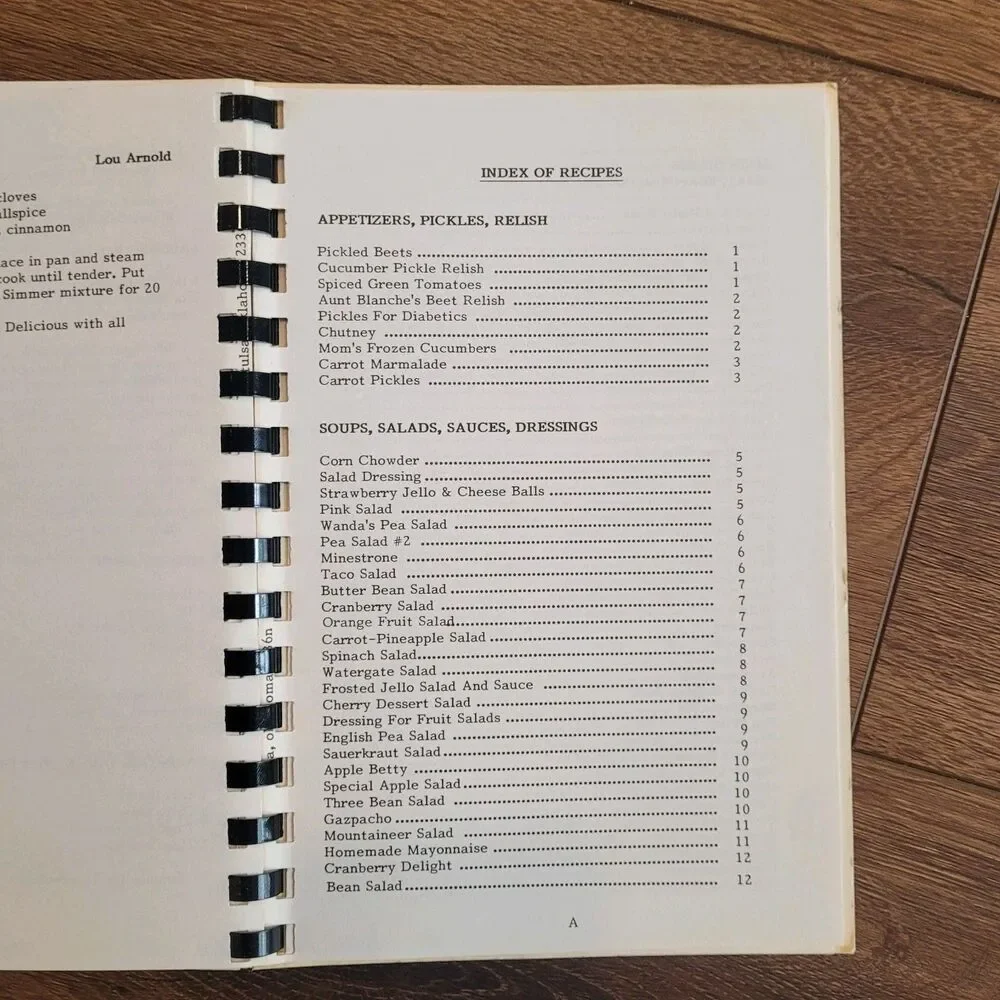 Vintage Our Daily Bread Cookbook Souls Harbor Church Spiral 1982 Tulsa OK